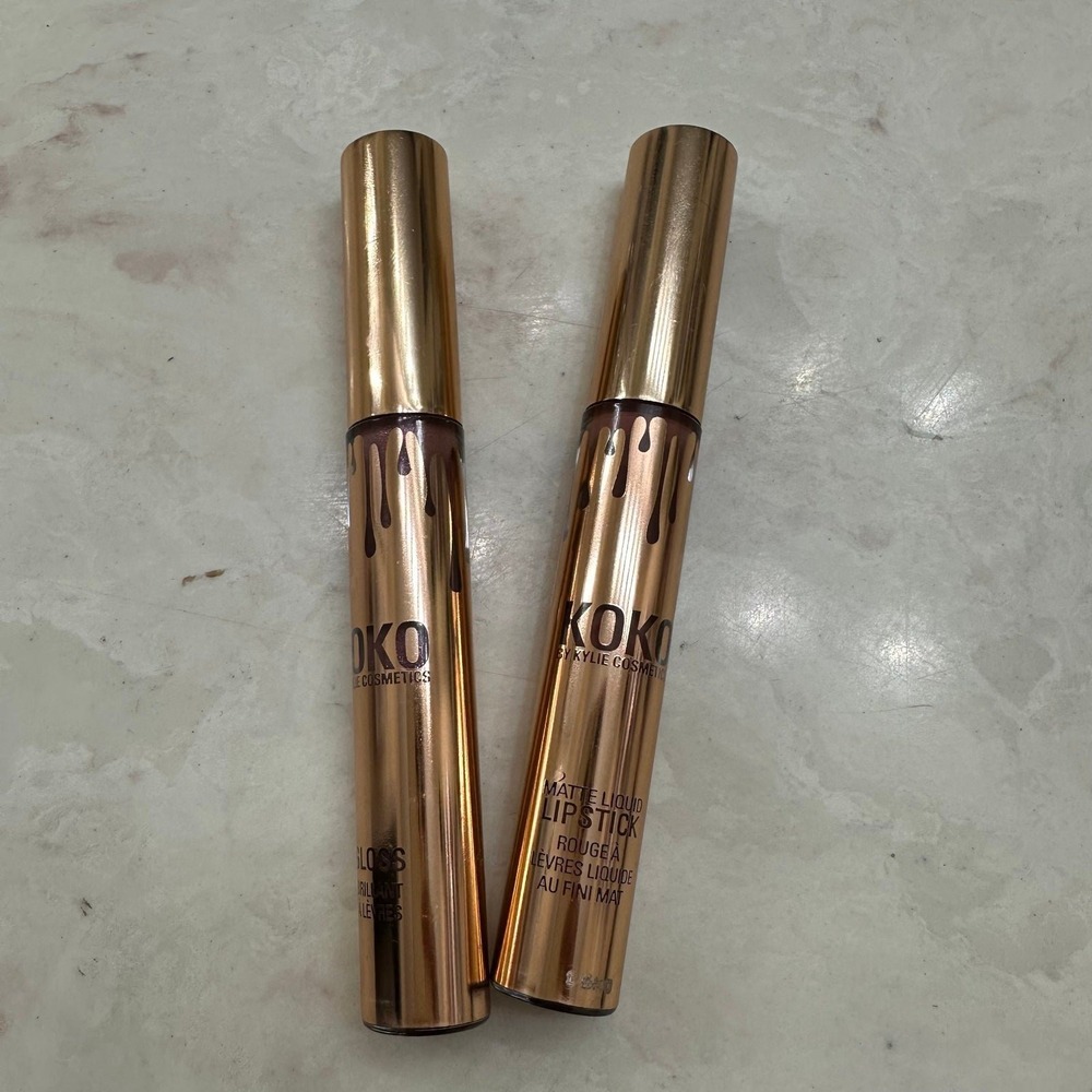 Kylie Cosmetics Koko Kollection Damn Gina Gloss and Khlo$ Matte Liquid Lipstick